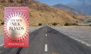 The New Silk roads represent modern trade routes