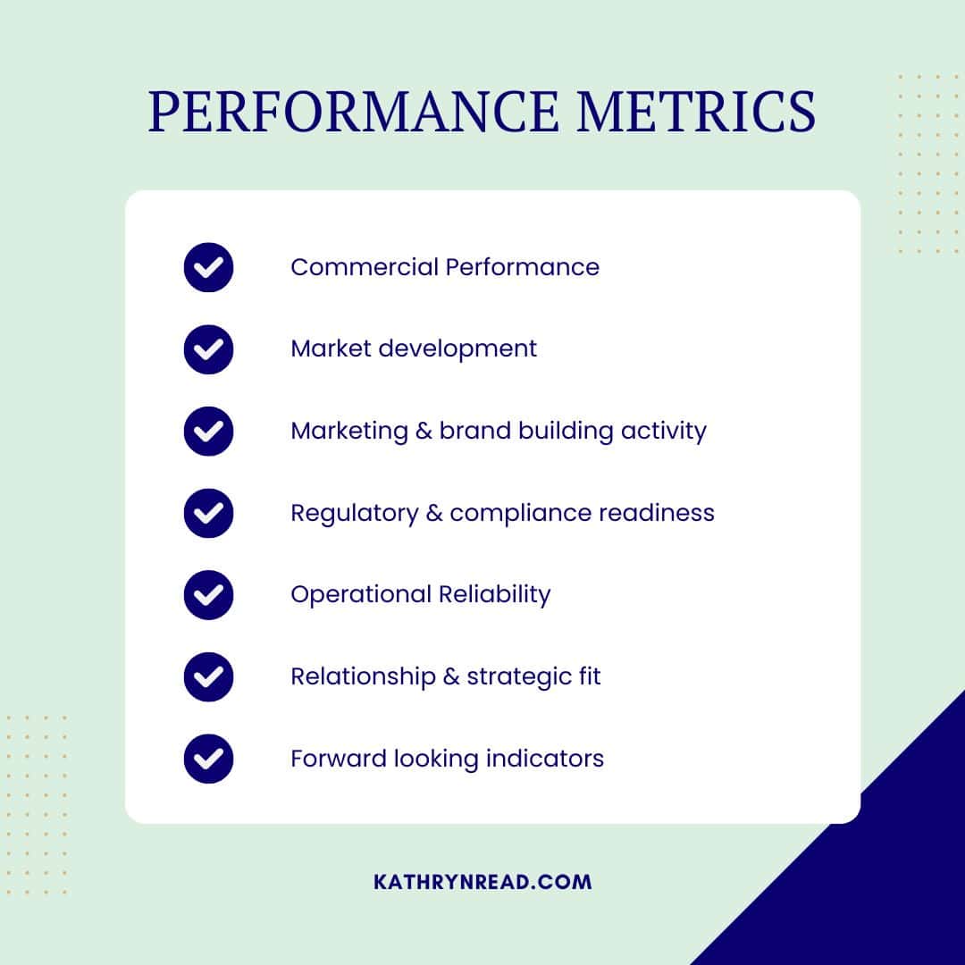 Which distributor performance metrics should you analyse when evaluating distributor performance? A distributor performance review should include a distributor performance assessment and distributor performance tracking